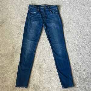 American Eagle Outfitters Blue Jeggings Classic Style